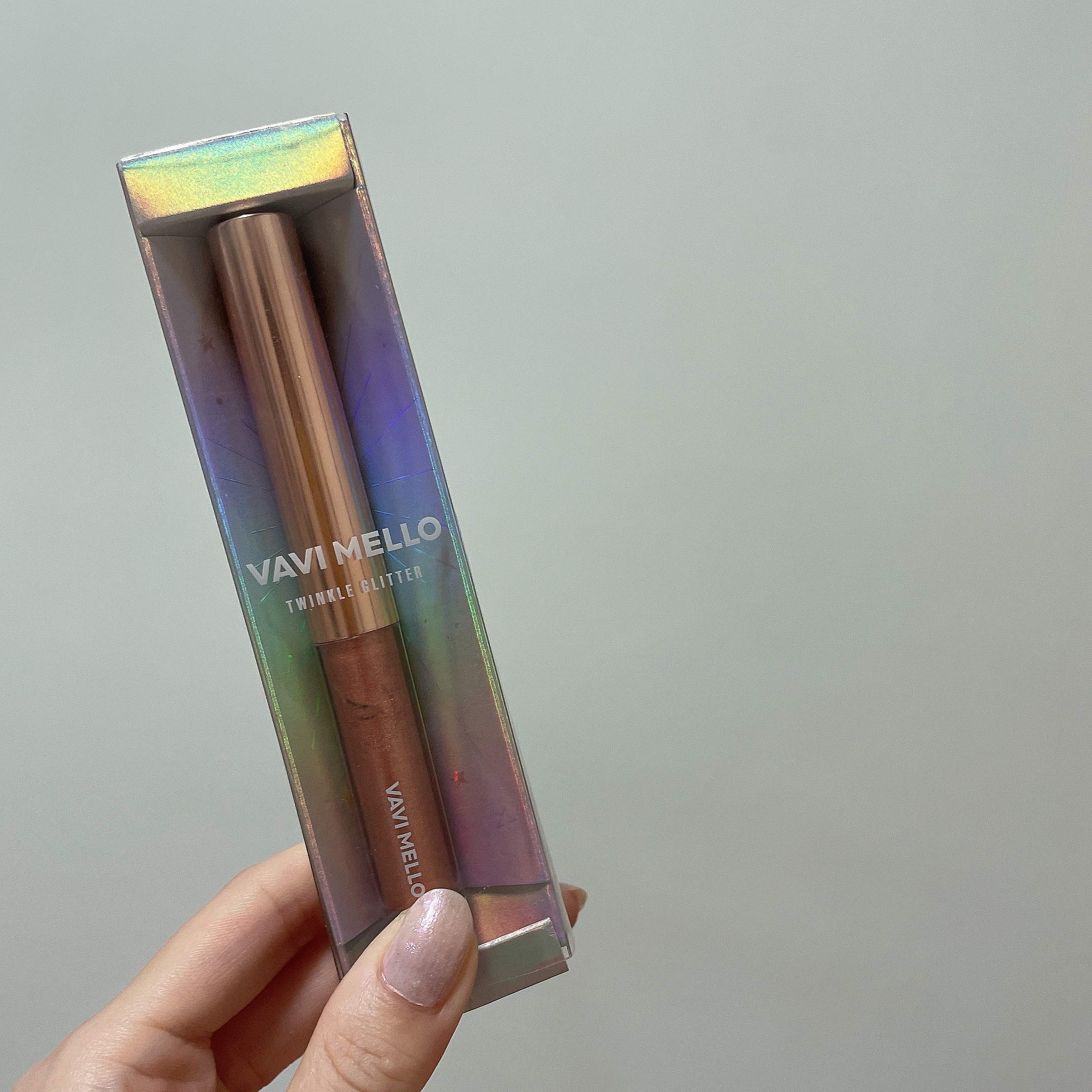 トゥインクルグリッター 01 サンセットスター（シマータイプ） /VAVI MELLO/グリッターを使ったクチコミ（1枚目）