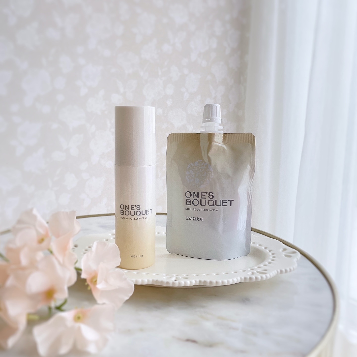 ONE’S BOUQUET（ワンズブーケ デュアルブーストエッセンス W）/M＆Hラボ/美容液を使ったクチコミ（1枚目）