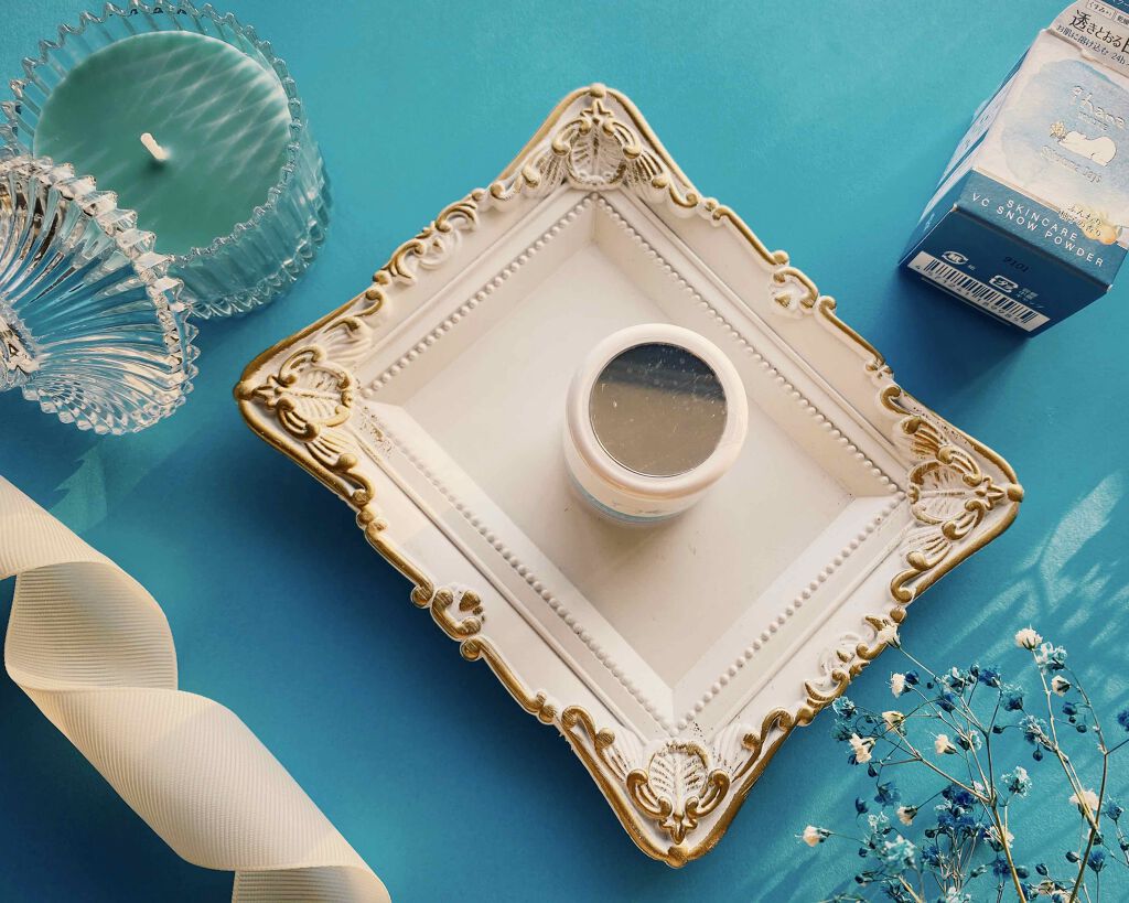 ihana WHITE スキンケアVCスノーパウダー/IHANA/ルースパウダーを使ったクチコミ（1枚目）