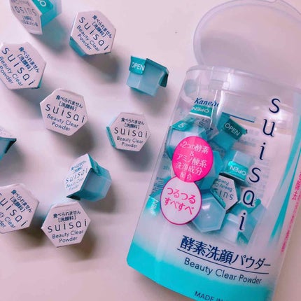 スイサイ ビューティクリア パウダーウォッシュ/スイサイ ビューティクリア/洗顔パウダーを使ったクチコミ(1枚目)
