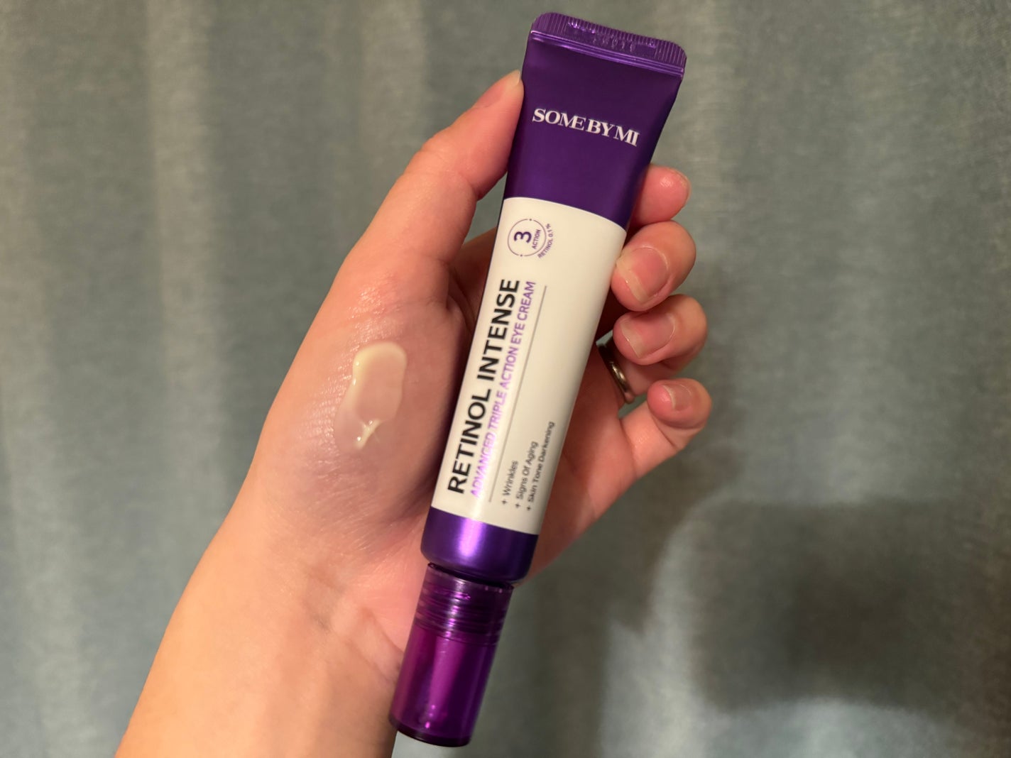 レチノールインテンシブ アドバンスドトリプルアクションアイクリーム/SOME BY MI/アイケア・アイクリームを使ったクチコミ(3枚目)