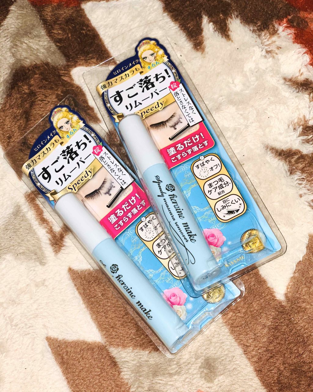 ヒロインメイクＳＰ スピーディーマスカラリムーバー/ヒロインメイク/ポイントメイクリムーバーを使ったクチコミ（1枚目）