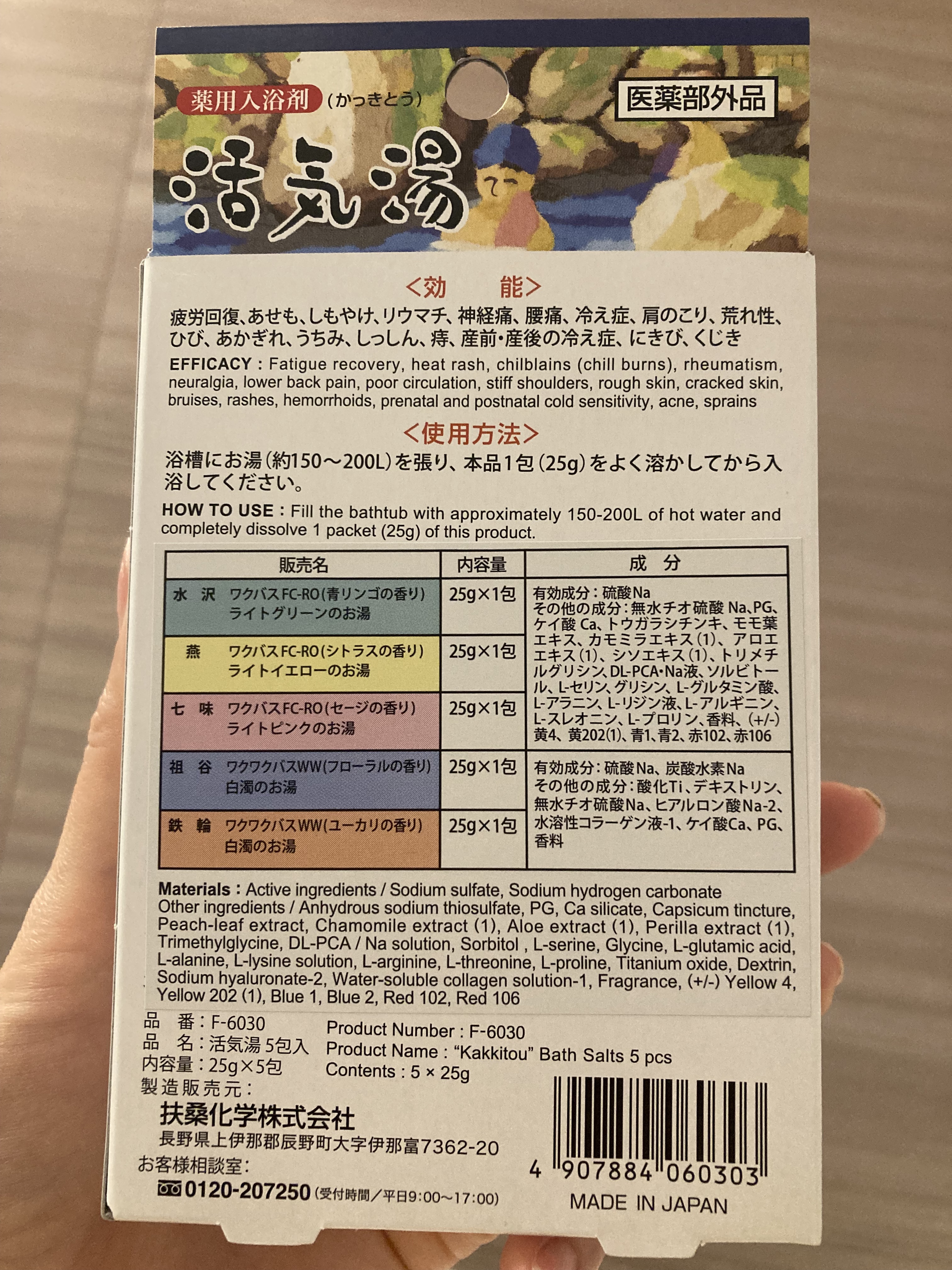 活気湯/DAISO/無機塩系入浴剤を使ったクチコミ（3枚目）