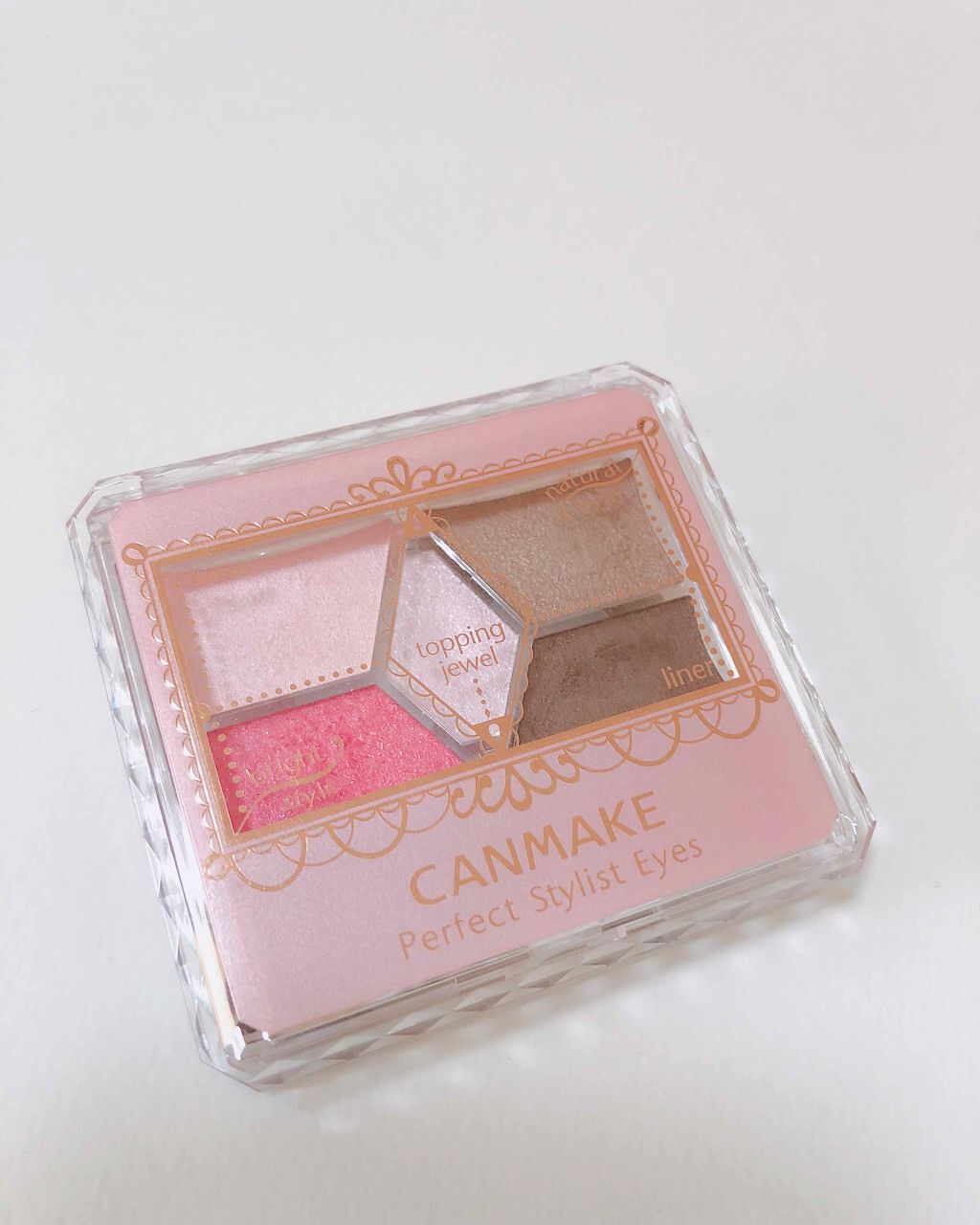 【旧品】パーフェクトスタイリストアイズ/キャンメイク/アイシャドウパレットを使ったクチコミ(1枚目)