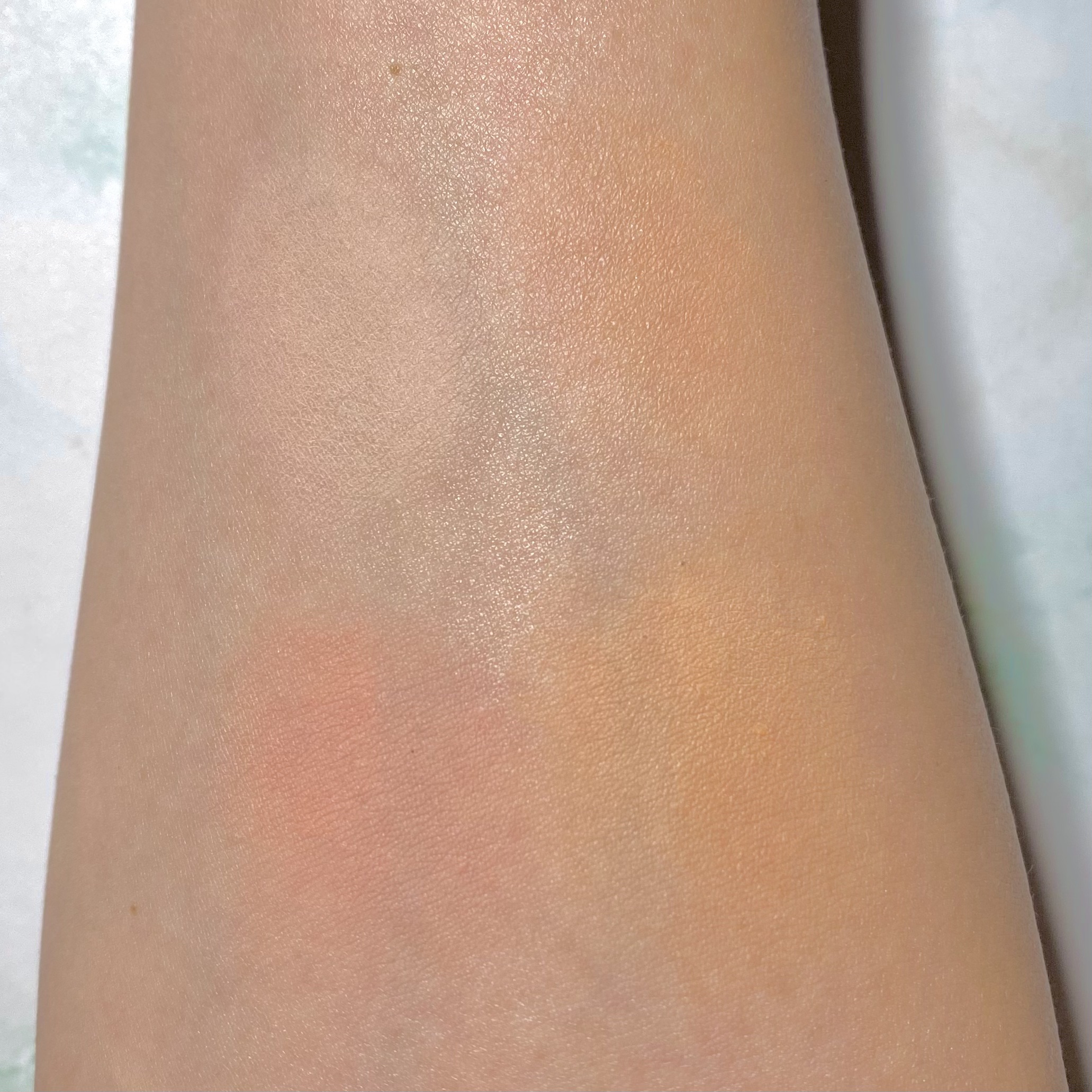 ブレンディングムードチーク 03 ピーチブレンディング/dasique/パウダーチークを使ったクチコミ（3枚目）