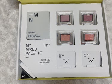 MY MIXED PALETTE 4色カスタムパレット/MN/アイシャドウパレットを使ったクチコミ（2枚目）