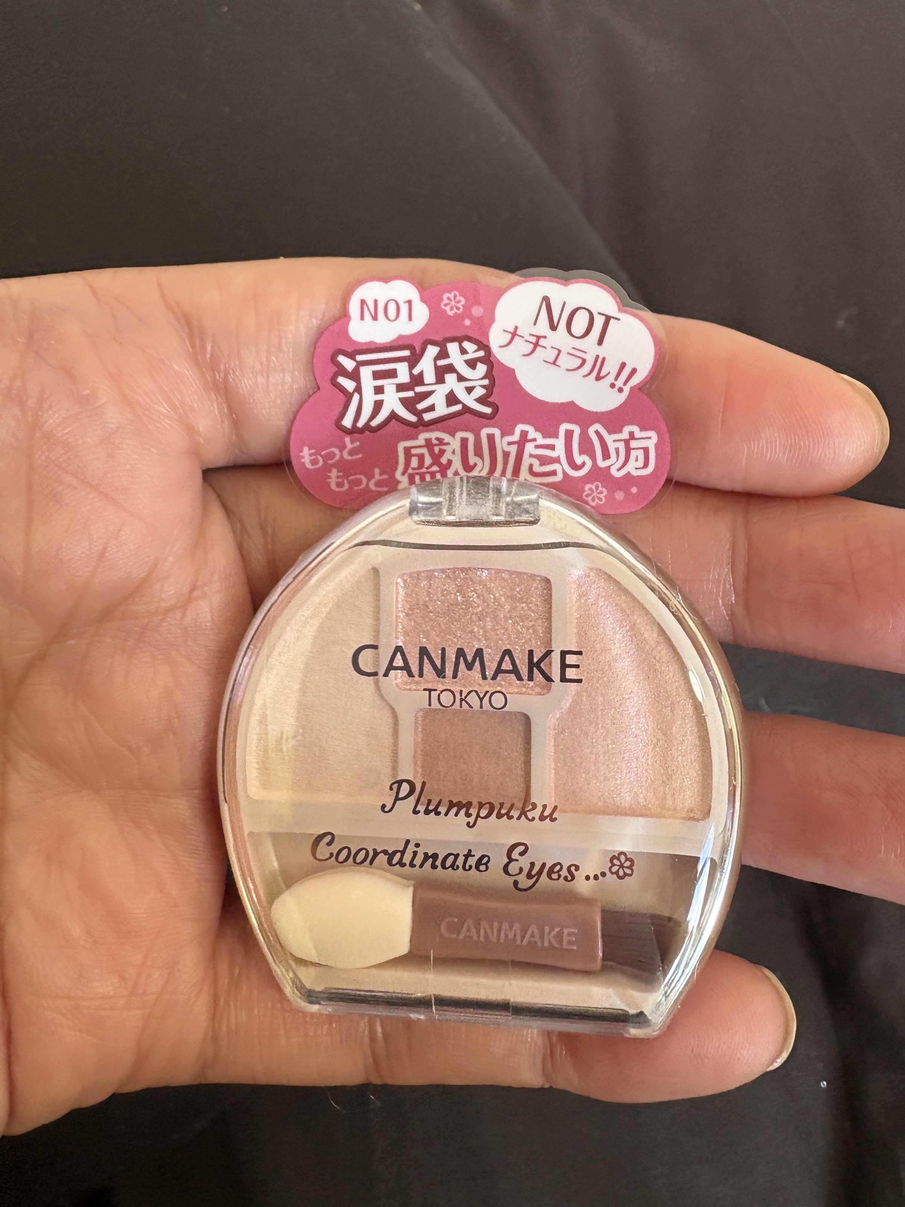 プランぷくコーデアイズNeo/キャンメイク/アイシャドウを使ったクチコミ（1枚目）