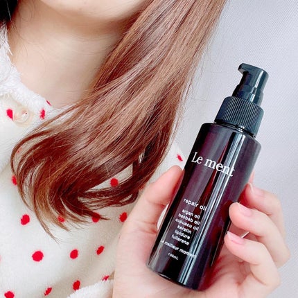 リペア オイル/Le ment/ヘアオイルを使ったクチコミ(5枚目)