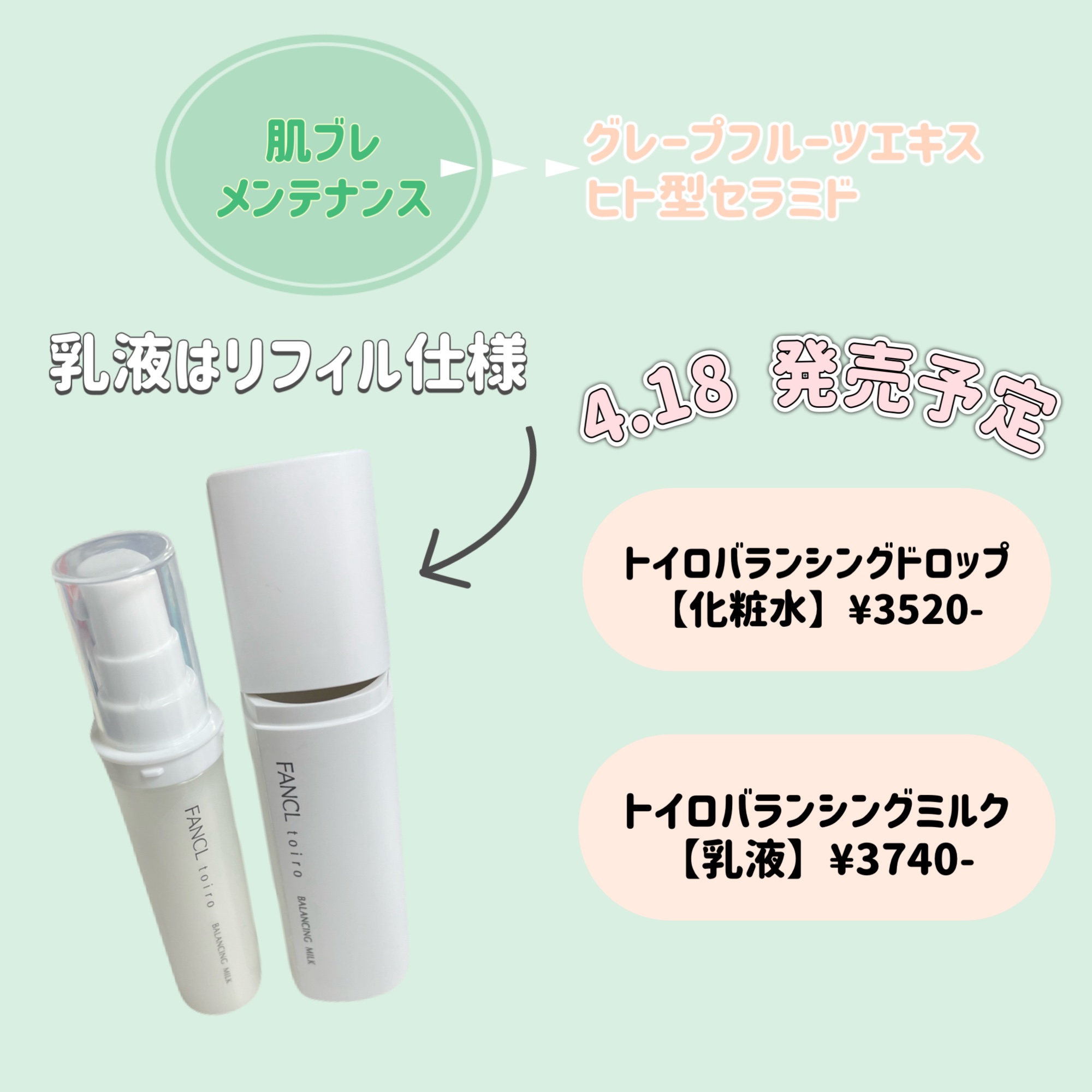 トイロ バランシングミルク＜医薬部外品＞（乳液）/ファンケル/乳液を使ったクチコミ（2枚目）