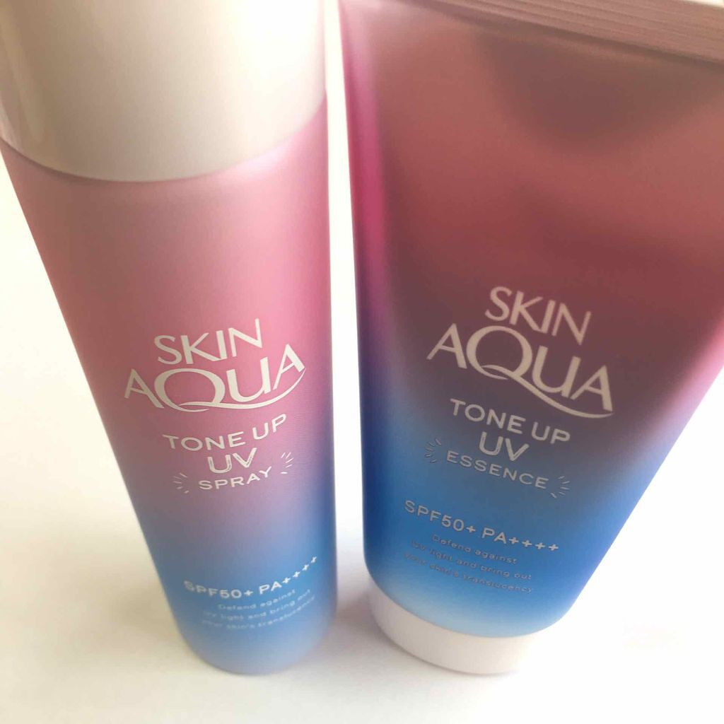スキンアクア トーンアップUVエッセンス/スキンアクア/日焼け止めクリームを使ったクチコミ(1枚目)