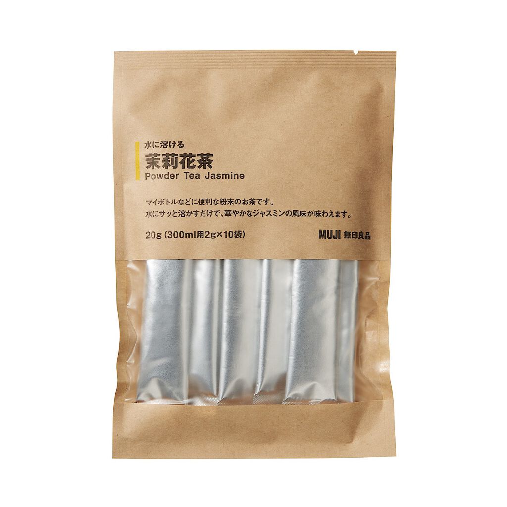水に溶ける 茉莉花茶 Powder Tea Jasmine / 無印良品