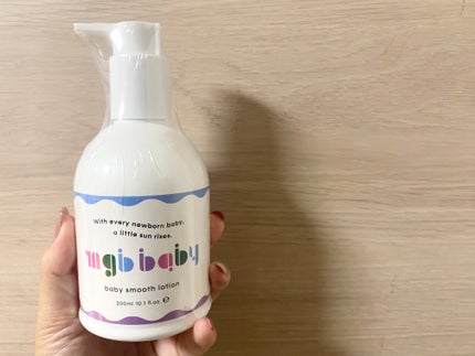 ベビースムースローション/mgb baby/ボディローションを使ったクチコミ(1枚目)