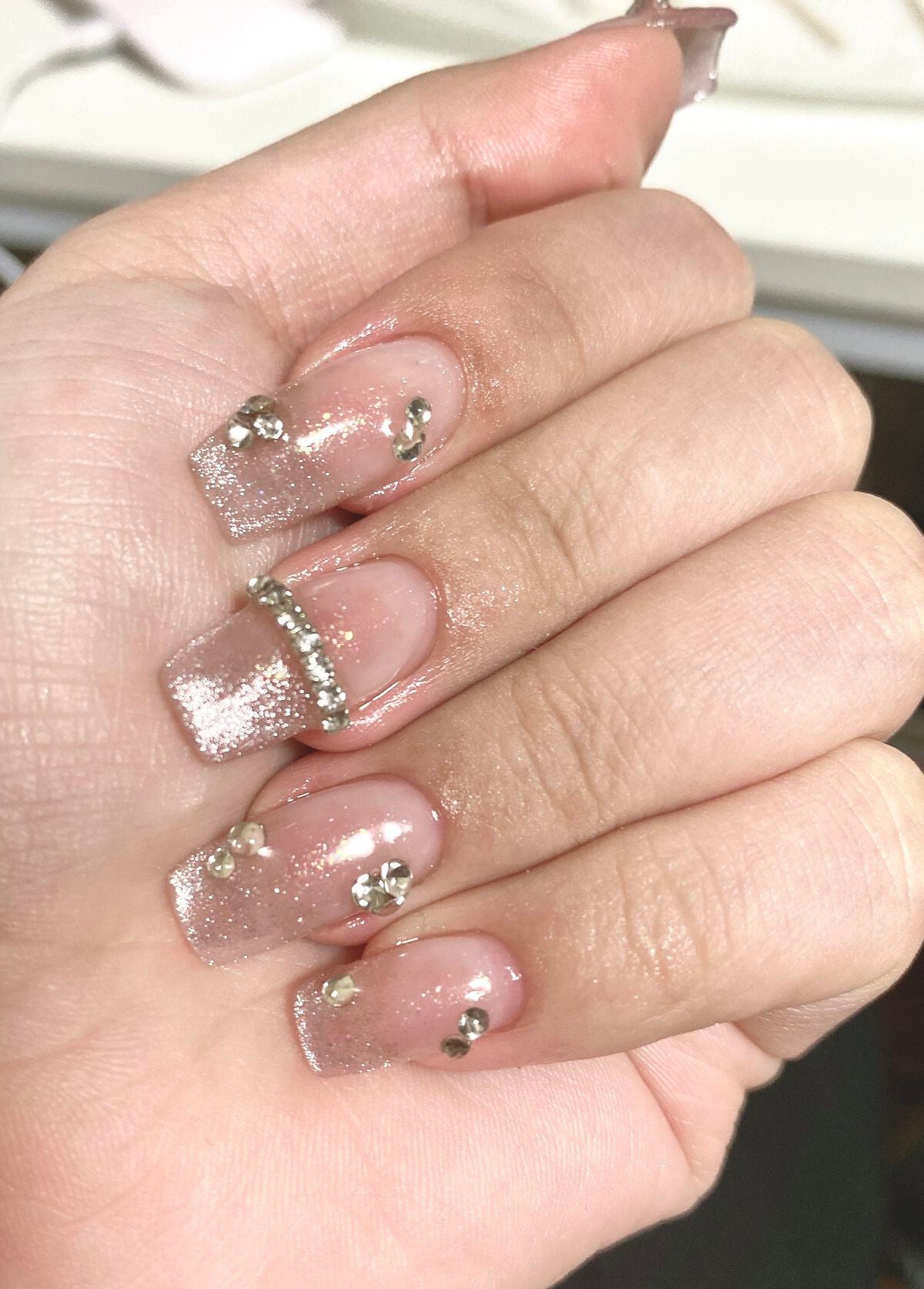 ジェルネイル(ライト対応)/セリア/ジェルネイルを使ったクチコミ(1枚目)