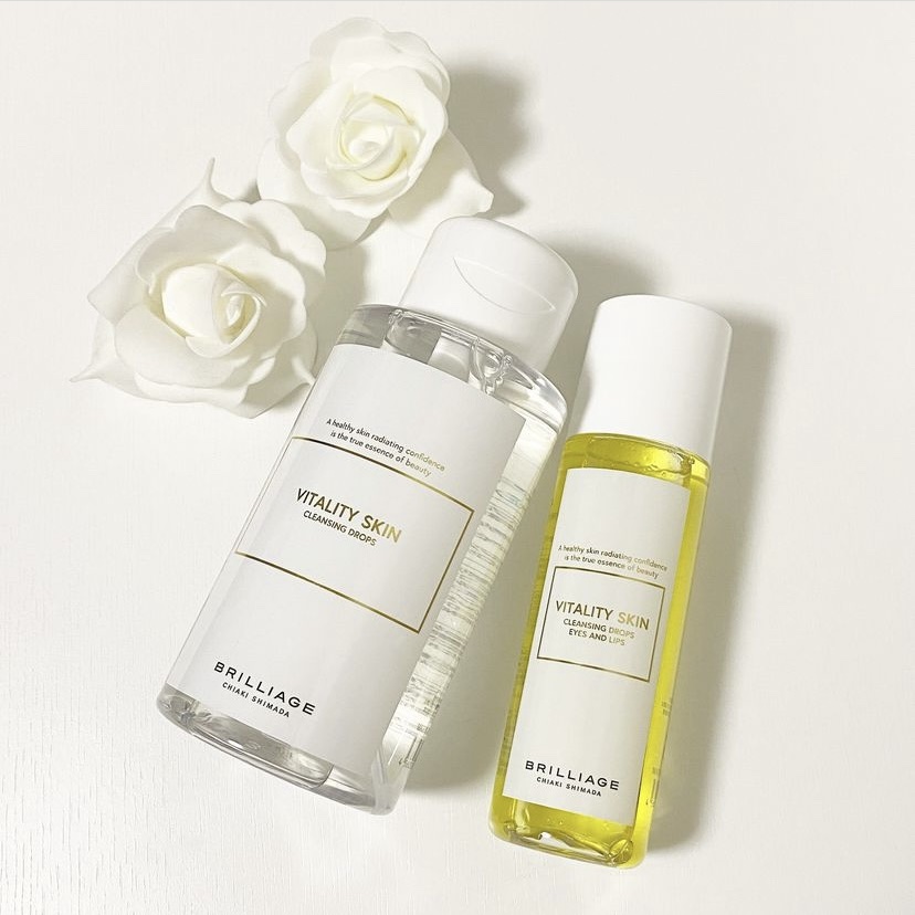 バイタリティ スキン クレンジングドロップス (クレンジングウォーター)/ブリリアージュ/クレンジングウォーターを使ったクチコミ（1枚目）