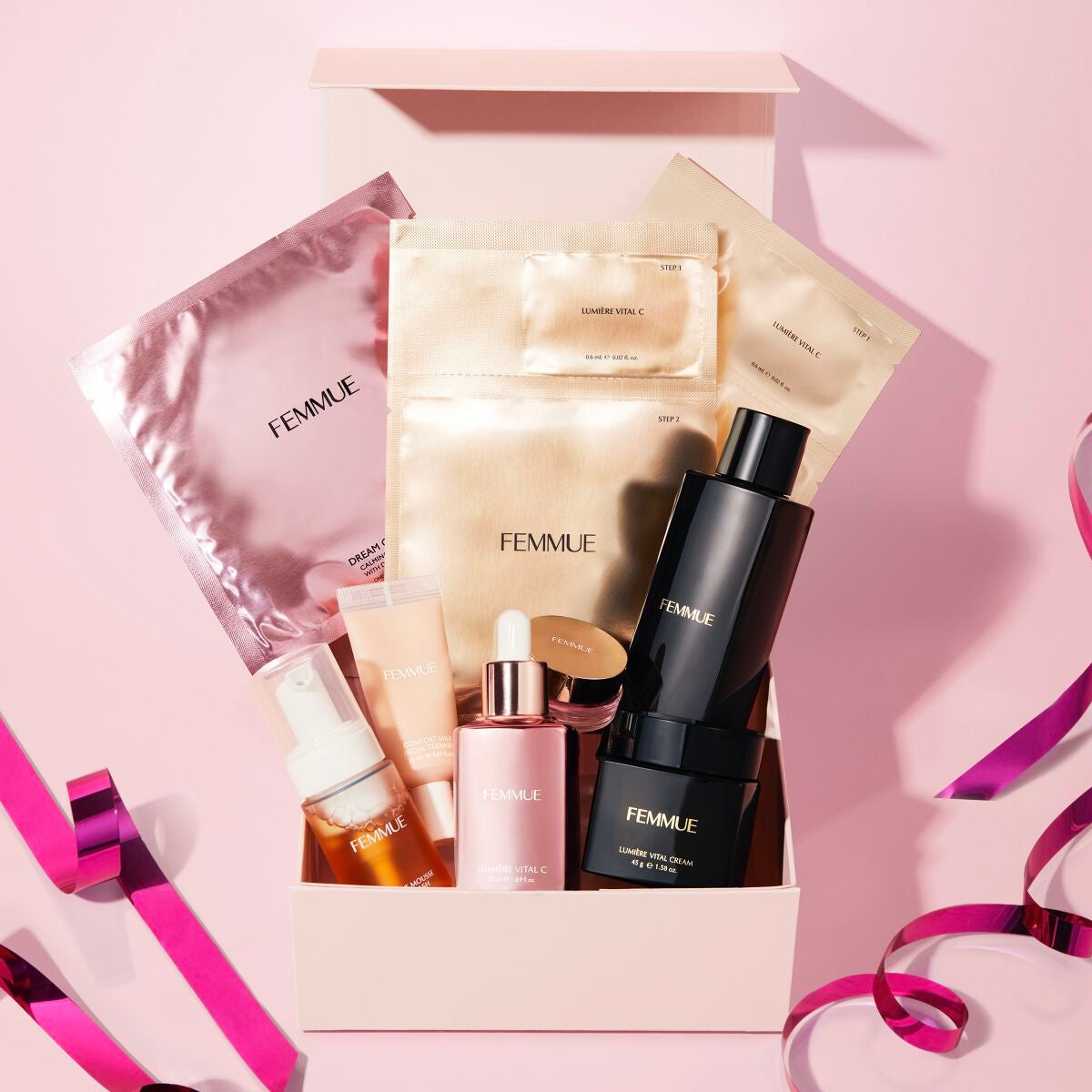 ドリームグロウマスク RR(透明感・キメ)/FEMMUE/シートマスク・パックを使ったクチコミ(6枚目)