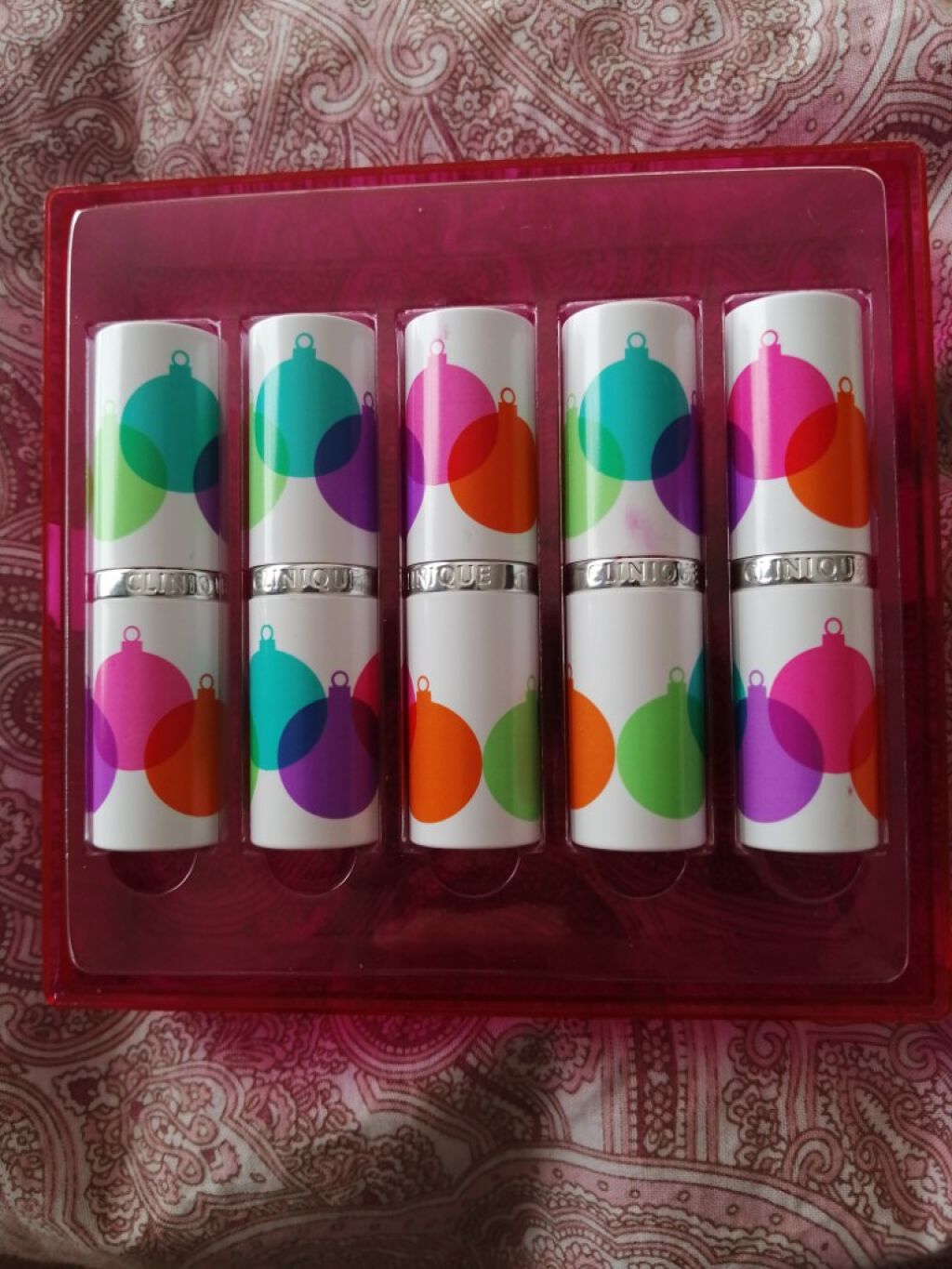 クリニーク ポップ ホリデイ セット/CLINIQUE/口紅を使ったクチコミ(2枚目)