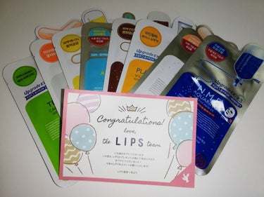 @-chan(あーちゃん) on LIPS 「LIPPS様のプレゼント企画でMEDIHEAL様のパック9種類..」（1枚目）