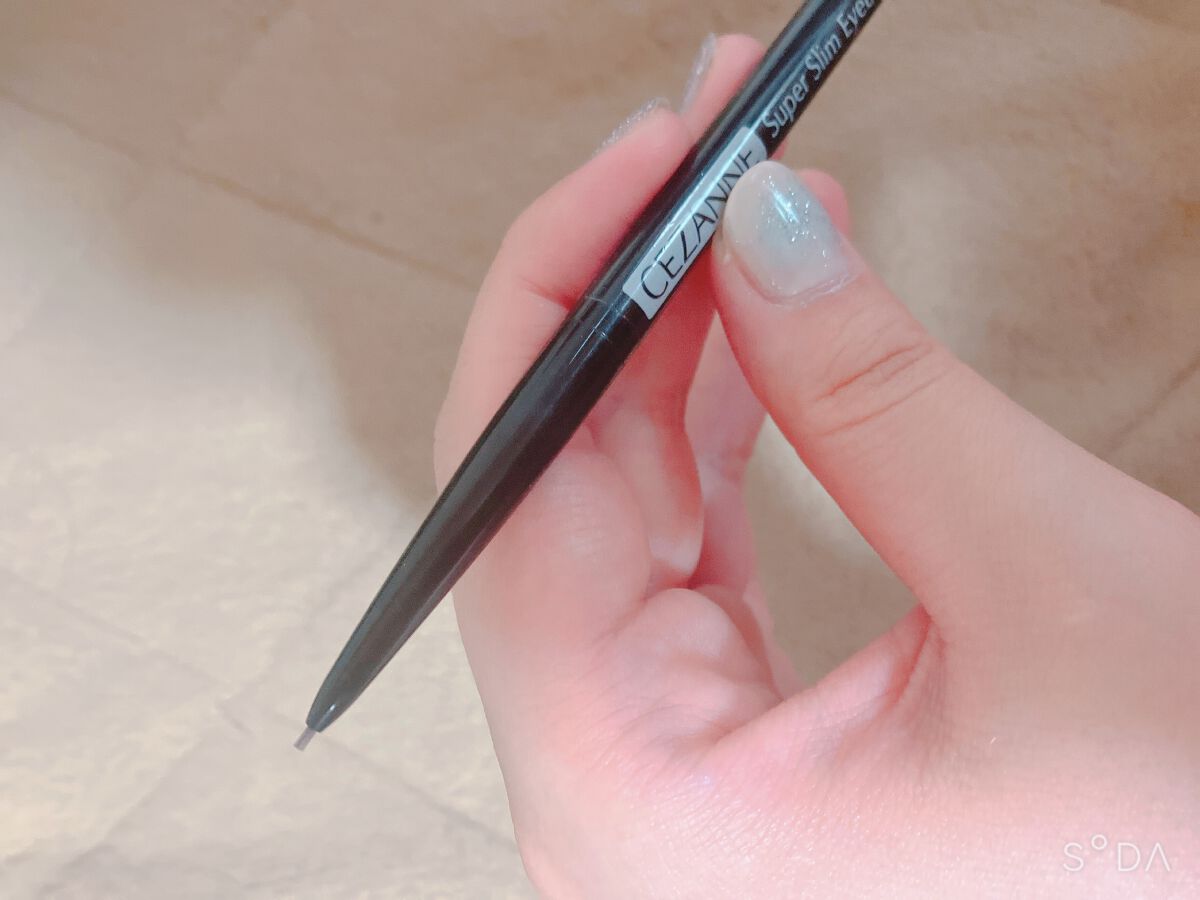 超細芯アイブロウ/CEZANNE/アイブロウペンシルを使ったクチコミ(2枚目)