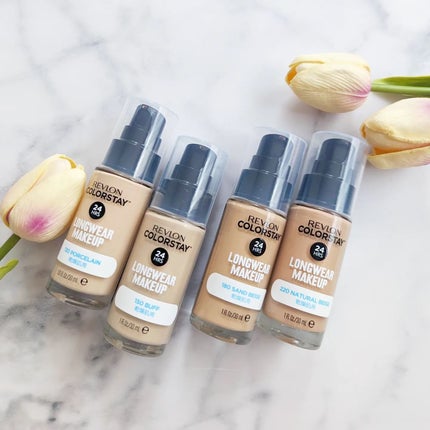 カラーステイ ロングウェア メイクアップ/REVLON/リキッドファンデーションを使ったクチコミ(5枚目)