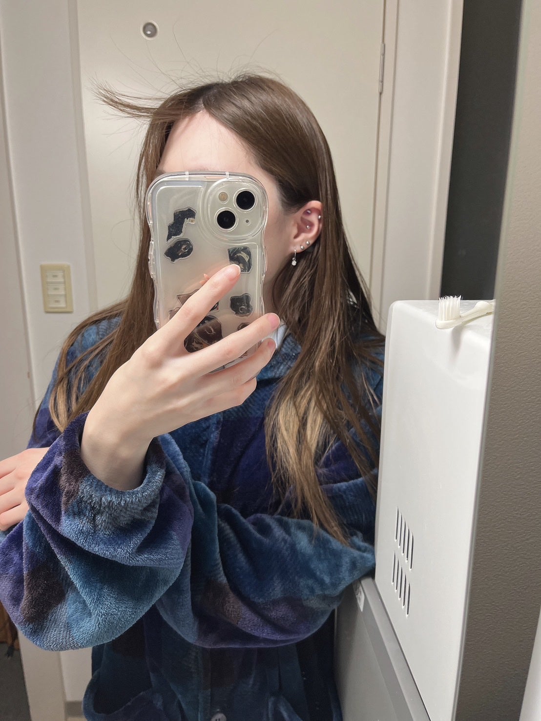 ナイトキャップ ロングタイプ/DAISO/ヘアケアグッズを使ったクチコミ(2枚目)