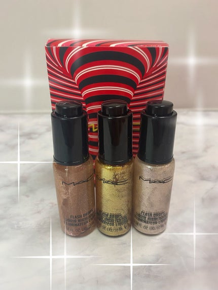 フラッシュ ドロップス マジック グロー トリオ/M・A・C/メイクアップキットを使ったクチコミ(1枚目)