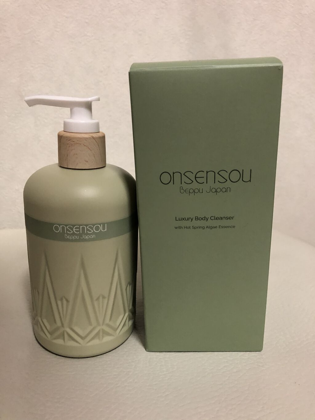 温泉藻配合ボディクレンザー/ONSENSOU/ボディソープを使ったクチコミ（1枚目）