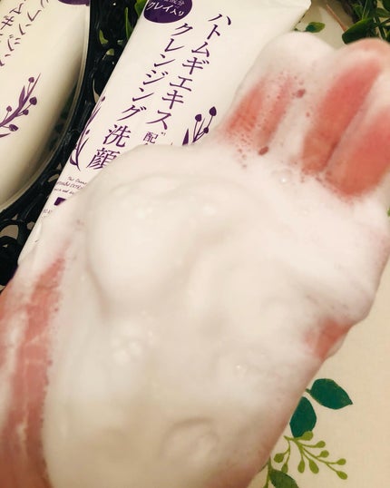 ハトムギクレンジング洗顔/プラチナレーベル/洗顔フォームを使ったクチコミ(4枚目)