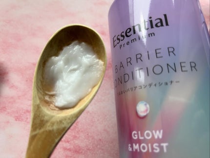 エッセンシャル エッセンシャル プレミアム うるおいバリアシャンプー/コンディショナー グロウ&モイストのクチコミ「#PR #花王
エッセンシャルプレミアム バリアシャンプーコンディショナー グロウ&モイスト
.....」(3枚目)