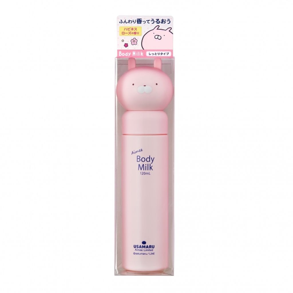 試してみた】うさまる Aimee ボディミルク USAMARU Aimee Cosmeticsの