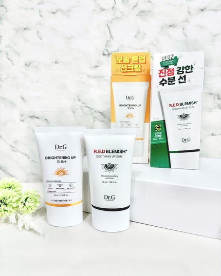 ブライトニングアップサンプラス/Dr.G/日焼け止めクリームを使ったクチコミ(1枚目)