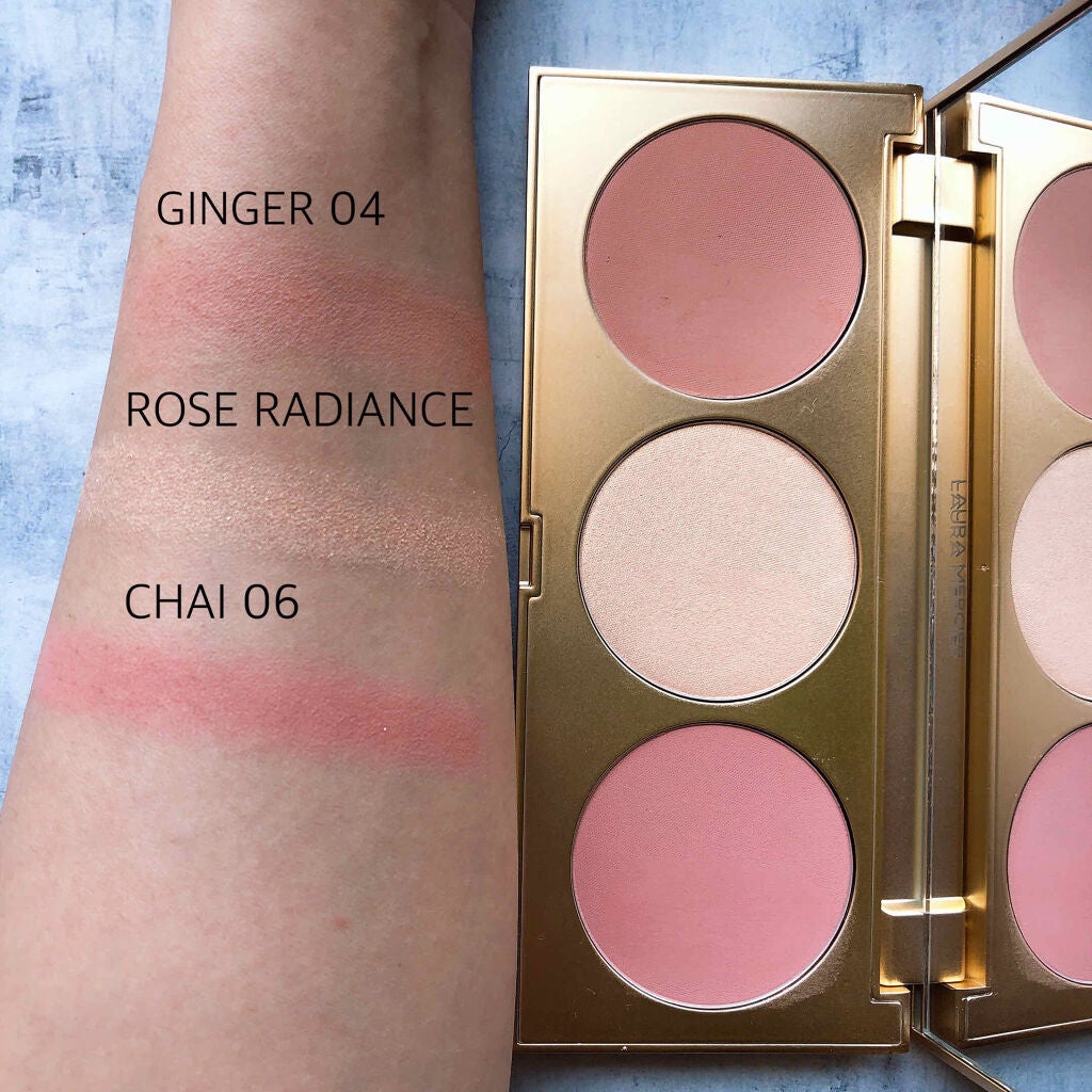 ボンジュール トーキョー フェイス アンド チーク パレット/ローラ メルシエ/パウダーチークを使ったクチコミ(2枚目)