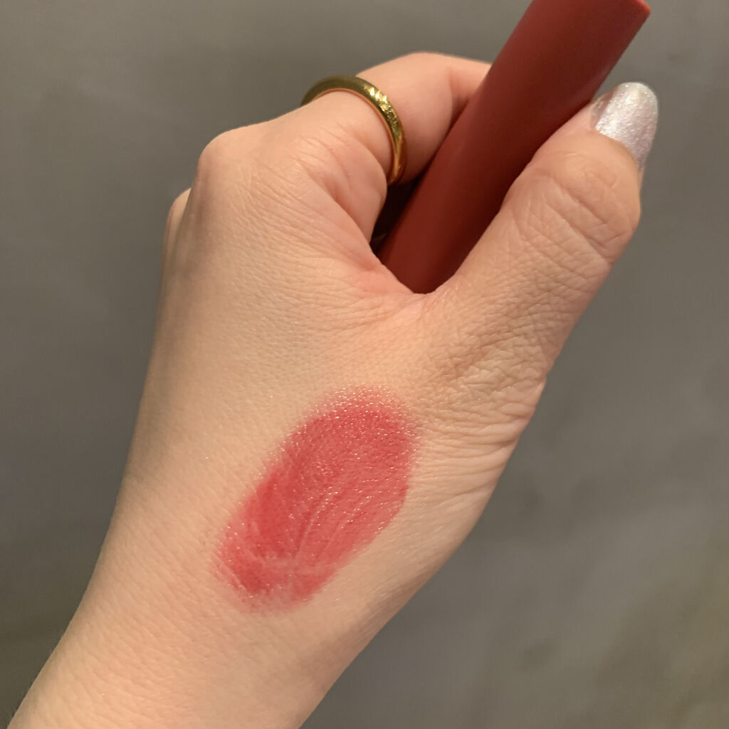 つやぷるリップR 05R かまってPINK【旧】/b idol/口紅を使ったクチコミ（2枚目）