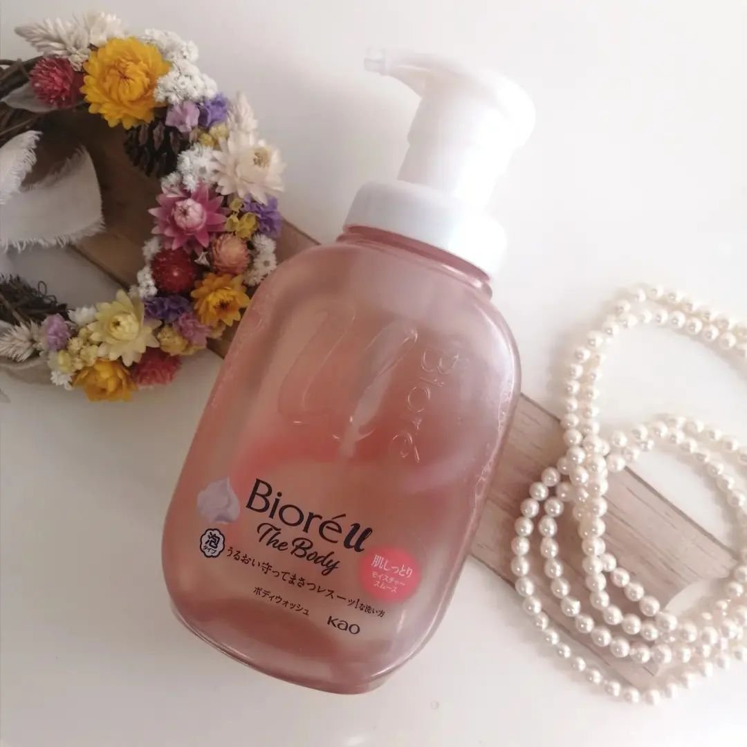 ビオレu ザ ボディ 泡タイプ モイスチャースムース/ビオレu/ボディソープを使ったクチコミ（1枚目）