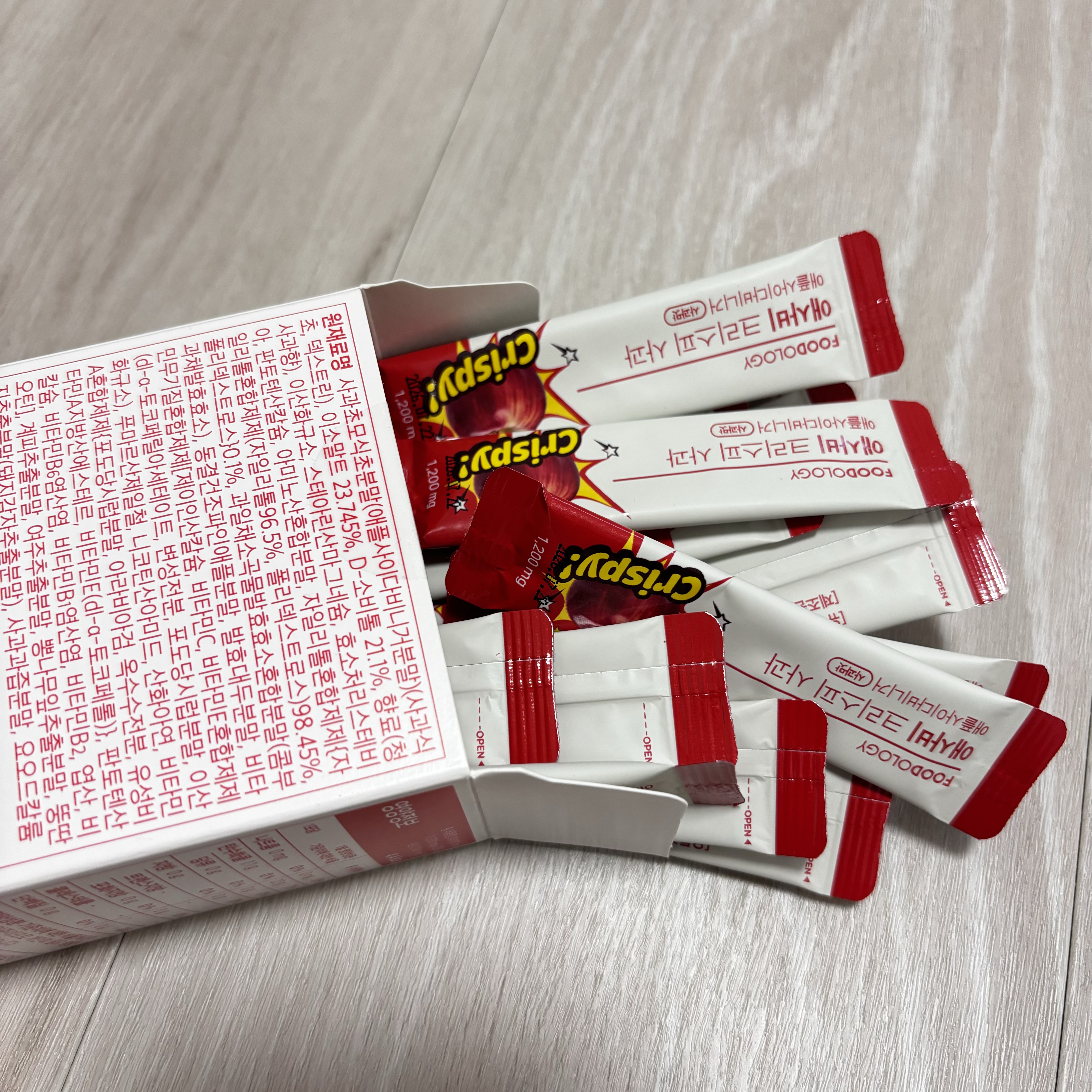 アップルサイダービネガークリスピー/FOODOLOGY/その他飲むお酢を使ったクチコミ（1枚目）