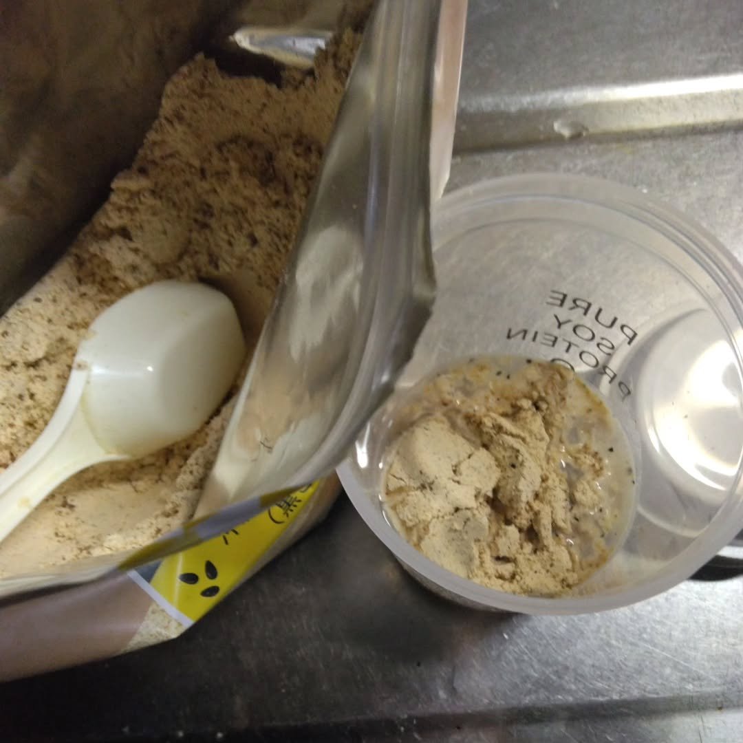 KINAKO PURE/ピュアパートナー/ソイプロテインを使ったクチコミ（2枚目）