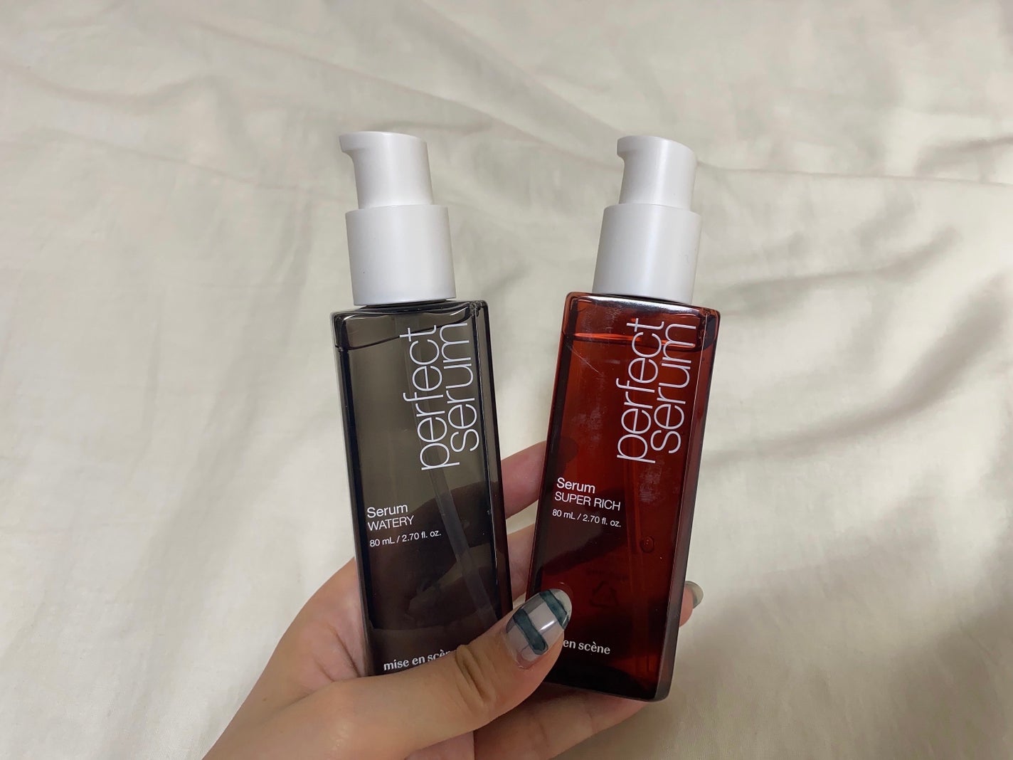 パーフェクトセラム リッチセラム/miseenscene/アウトバストリートメントを使ったクチコミ(1枚目)