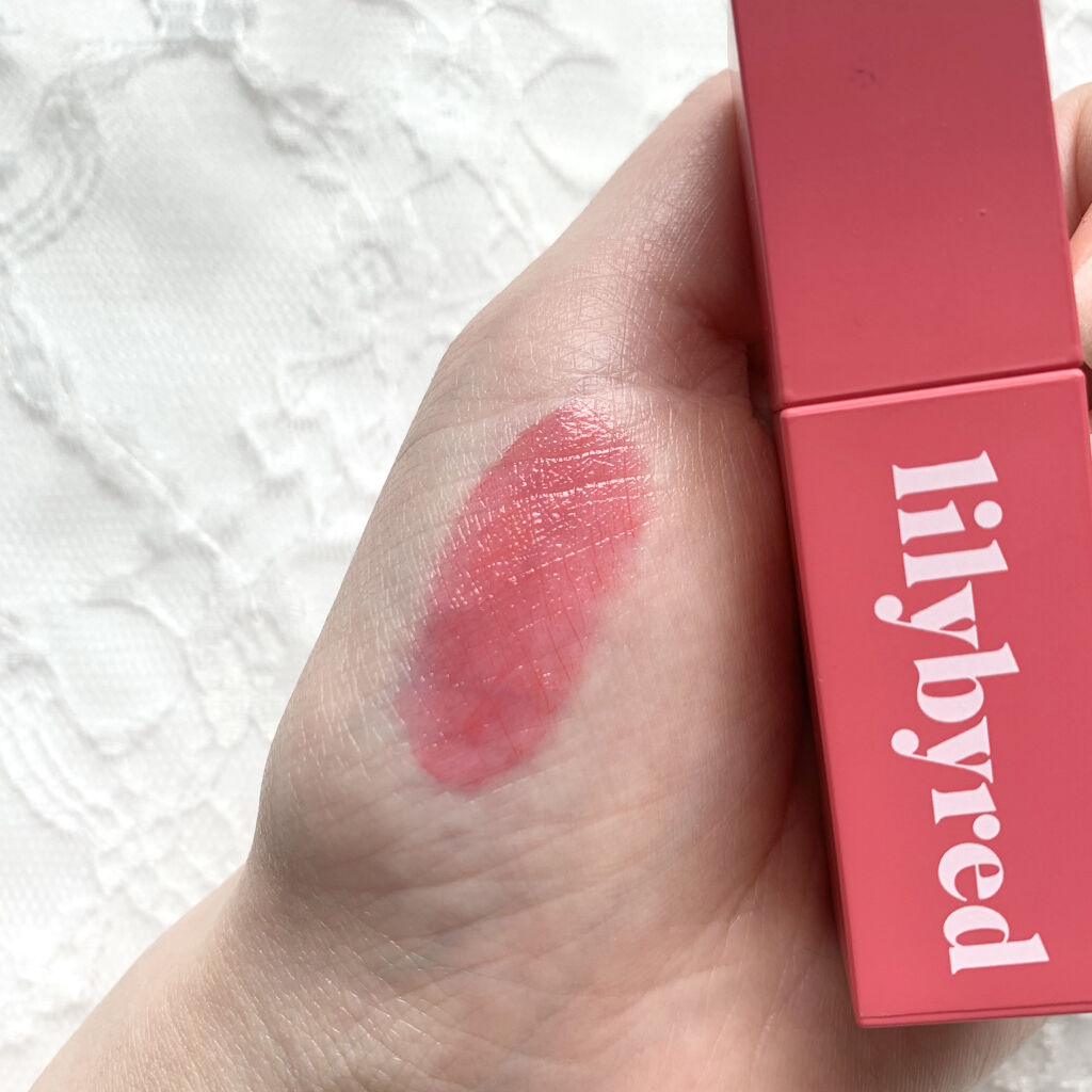 ブラッディライアー コーティングティント/lilybyred/リップティントを使ったクチコミ（3枚目）