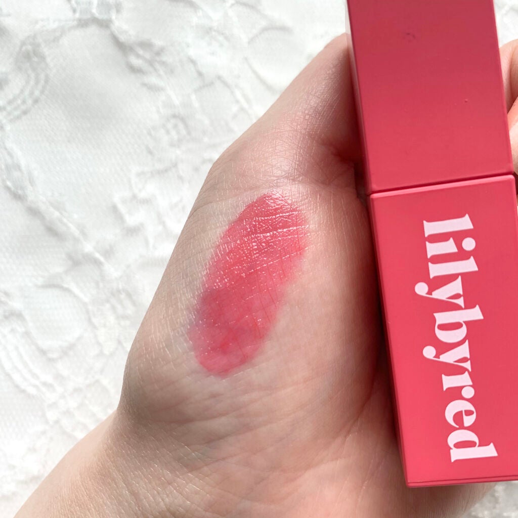 ブラッディライアー コーティングティント/lilybyred/リップティントを使ったクチコミ(3枚目)