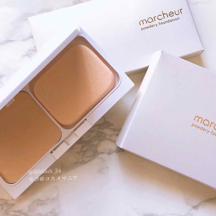 マルシュールパウダリーファンデーション/marcheur(マルシュール)/パウダーファンデーションを使ったクチコミ(1枚目)