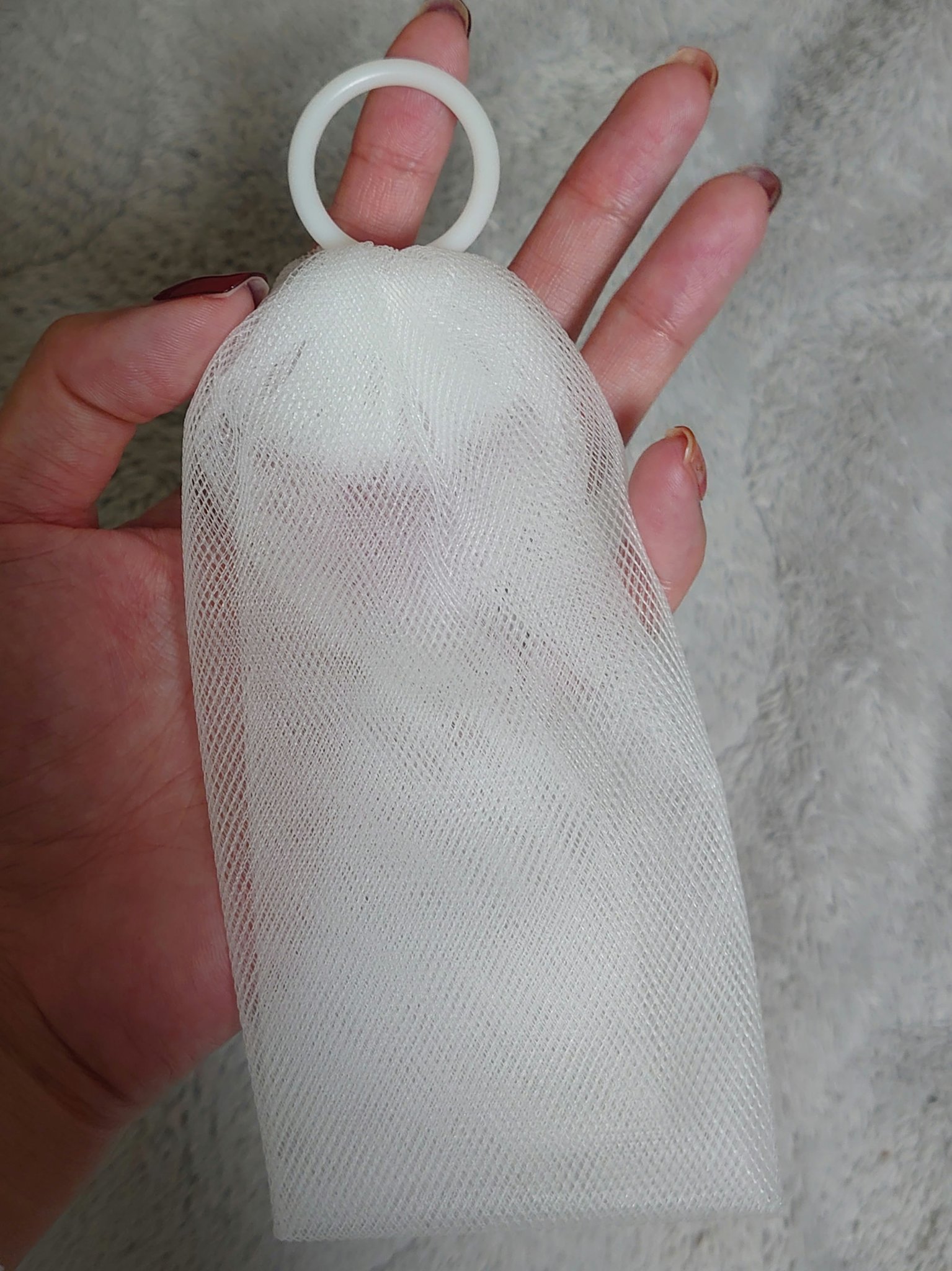 泡立てネット/ドモホルンリンクル/その他スキンケアグッズを使ったクチコミ（2枚目）