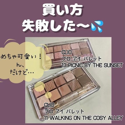 プロ アイ パレット/CLIO/アイシャドウパレットを使ったクチコミ(1枚目)