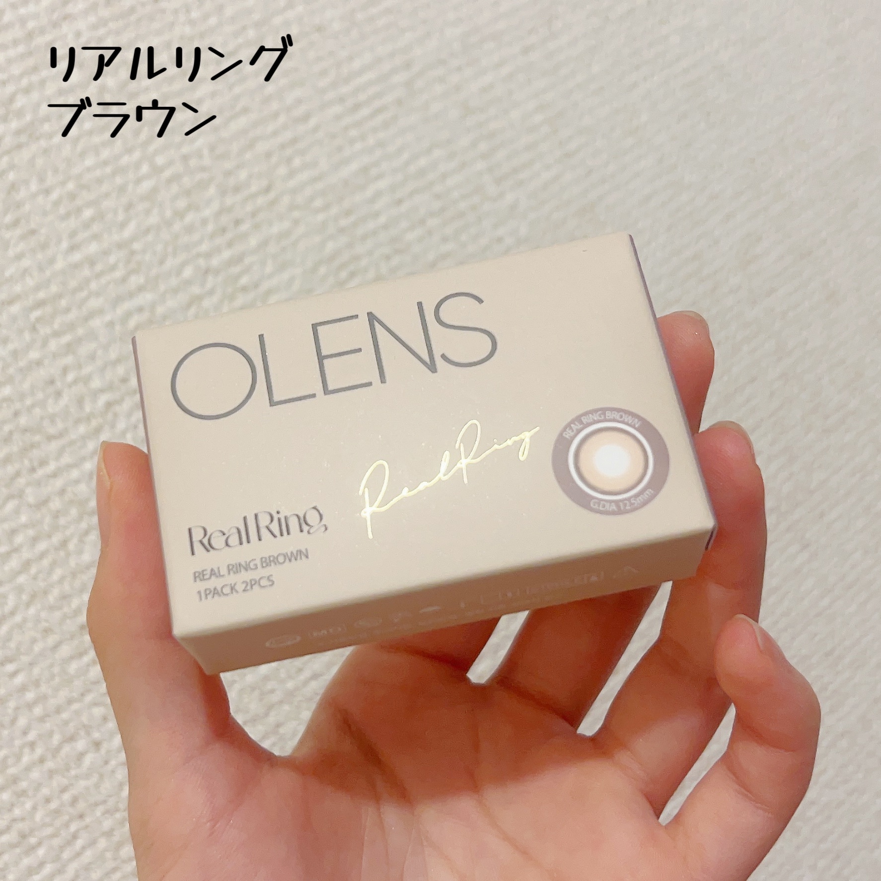 Real Ring 1Month/OLENS/１ヶ月（１MONTH）カラコンを使ったクチコミ（3枚目）