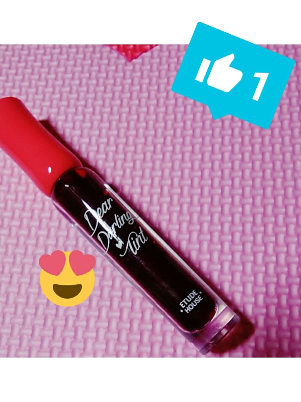 ディアダーリン ウォータージェルティント/ETUDE/リップティントを使ったクチコミ(1枚目)