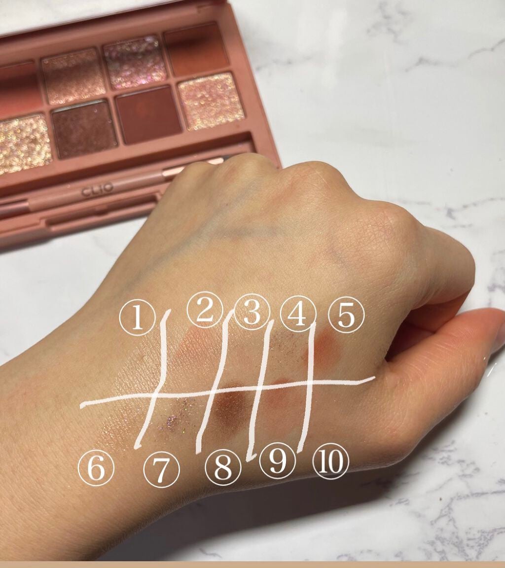 プロ アイ パレット/CLIO/アイシャドウパレットを使ったクチコミ(4枚目)