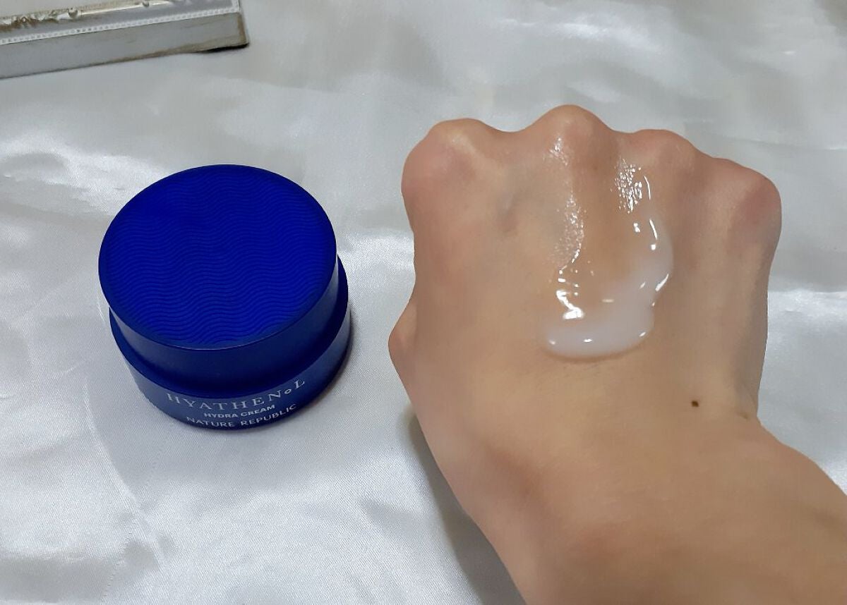 ヒアテノール ハイドラクリーム/ネイチャーリパブリック/フェイスクリームを使ったクチコミ(4枚目)