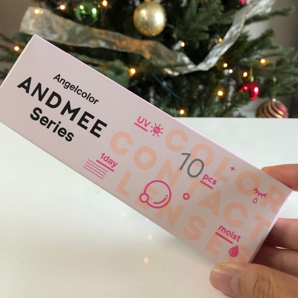 AND MEE 1day/AngelColor/ワンデー(1DAY)カラコンを使ったクチコミ(1枚目)