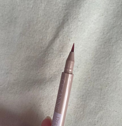 描くふたえアイライナー/CEZANNE/リキッドアイライナーを使ったクチコミ(4枚目)