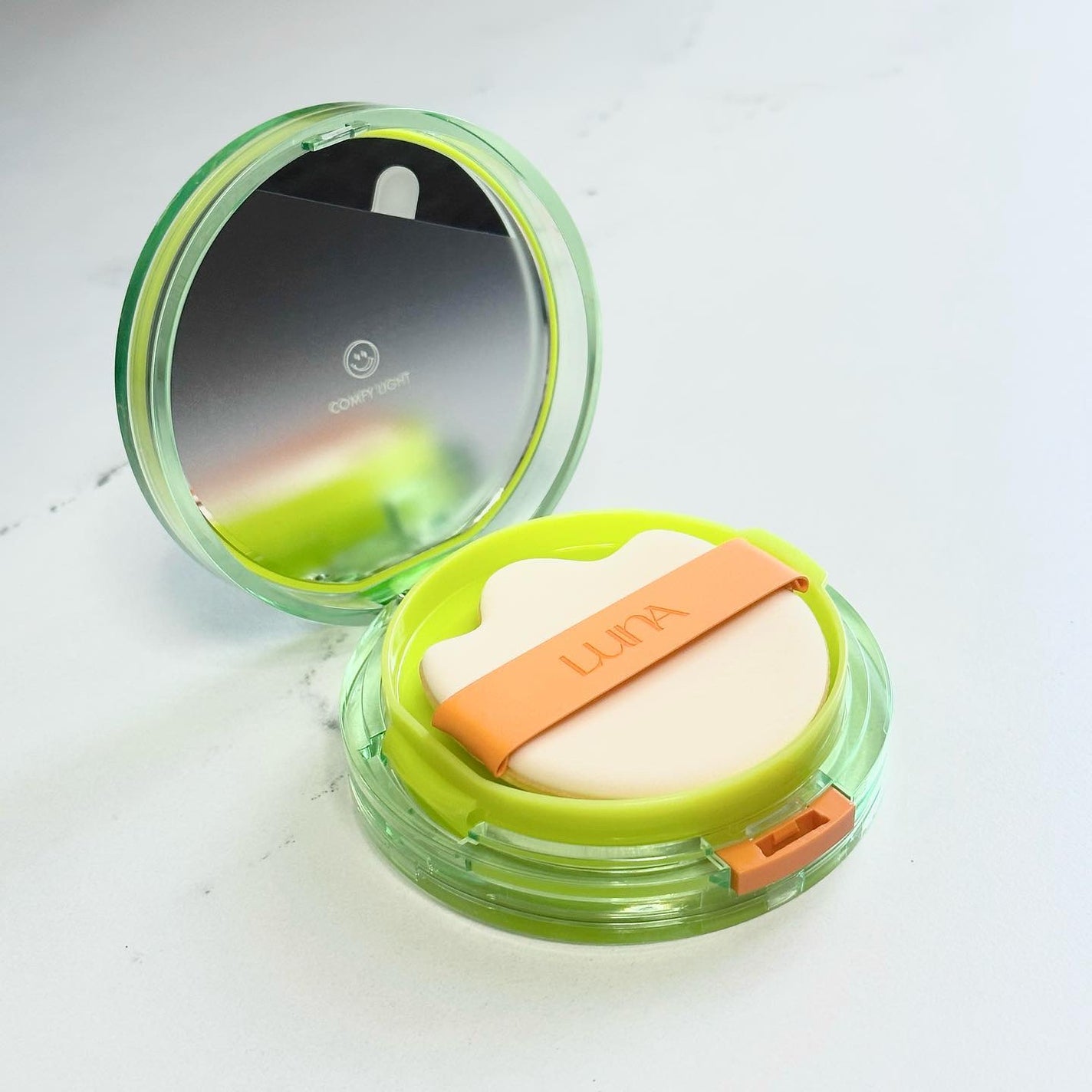コンフィーライトクッション/LUNA/クッションファンデーションを使ったクチコミ(3枚目)