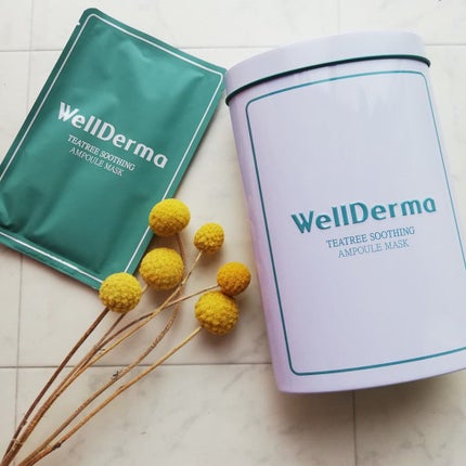 ティーツリーハーブシカマスクパック/WellDerma/シートマスク・パックを使ったクチコミ(1枚目)
