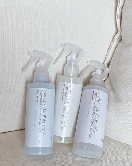 Prédia アロマティックシーファブリックミストのクチコミ「プレディアと言えばヘアケアのイメージでしょうか?
その他にスキンケアやメイクアップコスメもあり.....」(1枚目)